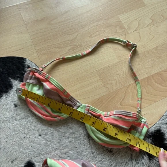 REVOLVE TORI PRAVER‎ Swimwear Kenny Bikini in Indian Wells Guava Size XS/S - Picture 8 of 9